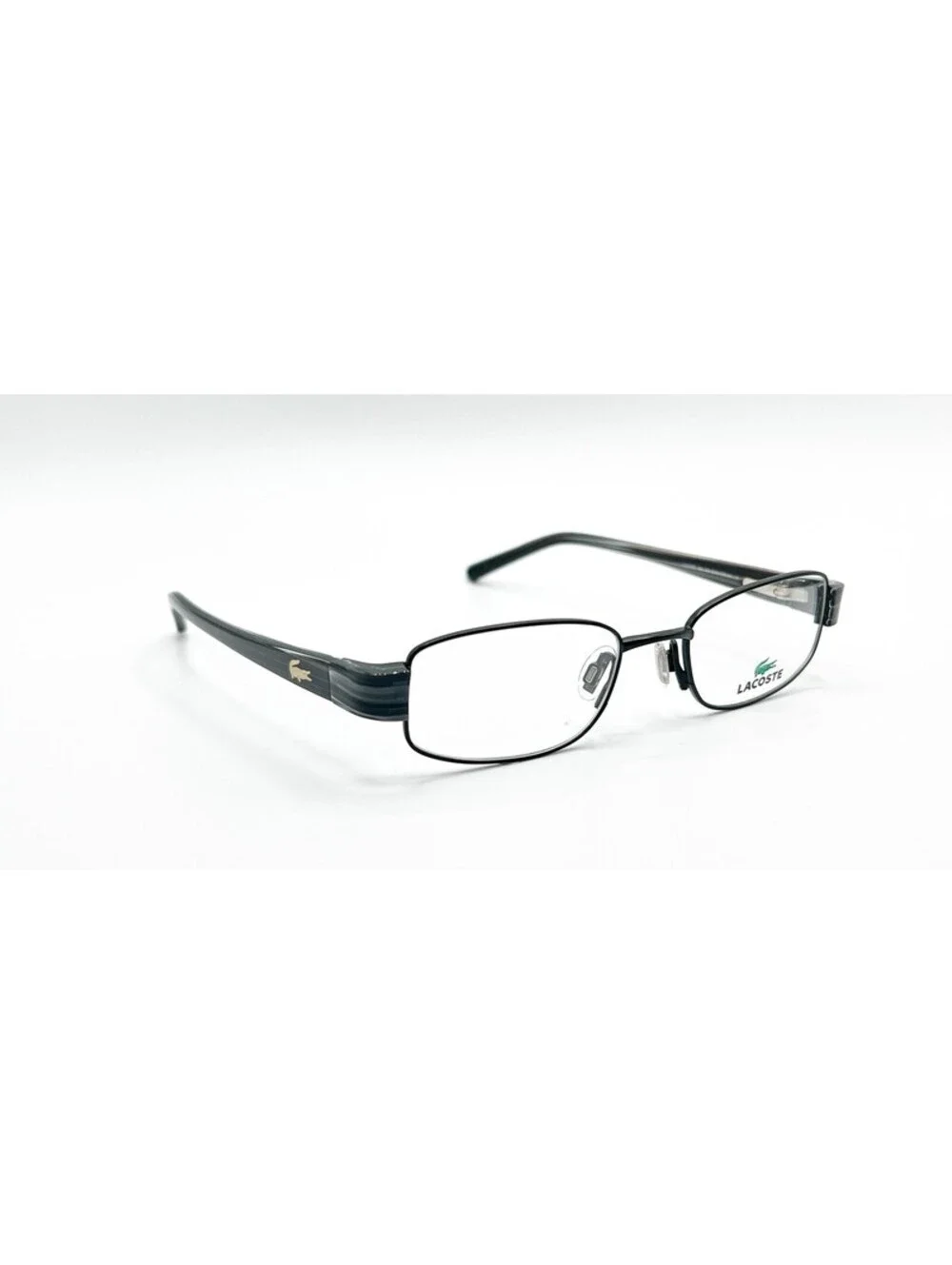 Lacoste La12237 Bk Black Authentic Eyeglasses 49-18-135